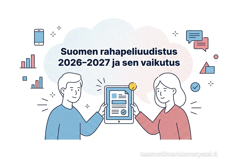 Suomen rahapeliuudistus 2026–2027 ja sen vaikutus